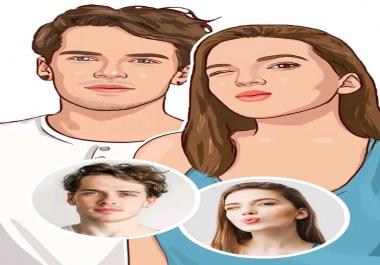 Make cartoons from your pictures we use artificial intelligence