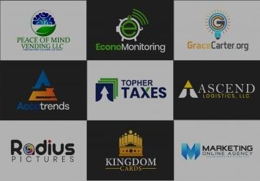 I will make a creative unique and minimalist logo for your business/company/website