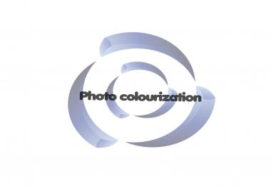 I can do your black and white photo colourised