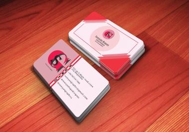 creative simple designer & logo designer menu card