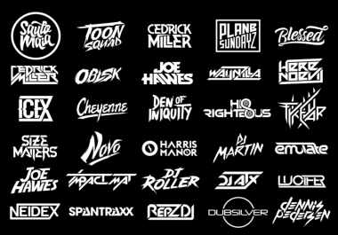 I will design your music band or dj logo