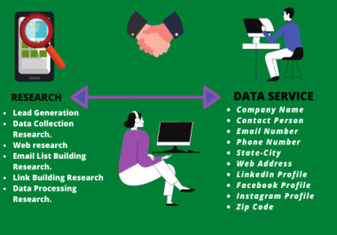 I will Provide You 100 Percent Valid Email-Phone No & Data From Your Targeted Customers