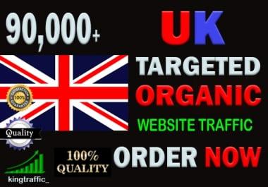90,000 High Quality British,  UK web visitors real targeted Genuine web traffic from United Kingdom