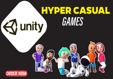 I will create attractive hyper casual games for IOS and android