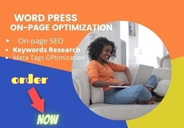 I will do yoast wordpress onpage seo, meta tags optimization