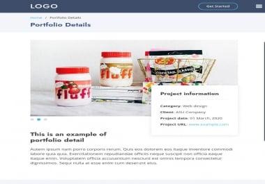 I will create a responsive website for your Projects or Business