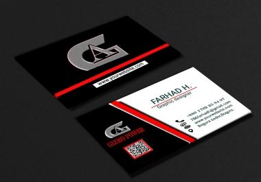 I Will Design Unique Business Card Professionally
