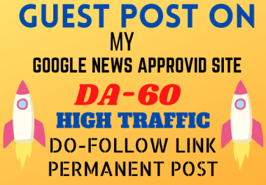 I will do guest post on my high DA DR general site