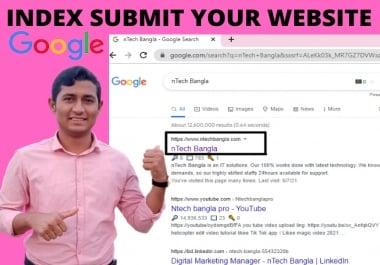 I will index your website and fix all google search console issues