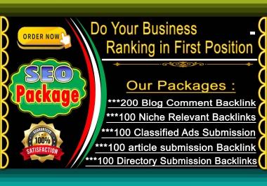 I Will Do 600 SEO Backlink in a Package For Google Top Ranking