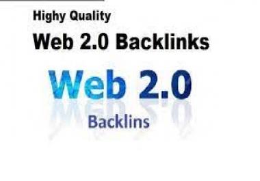 30+ Web 2.0 permanent Backlinks Original Google ranking