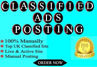 I Will Make 30 Classified Ads Posting For SEO Backlinks