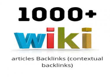 Create 1000+ Wiki Contextual Article Backlinks