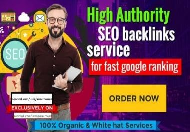 100 SEO backlinks white hat manual link building service for google 1 ranking
