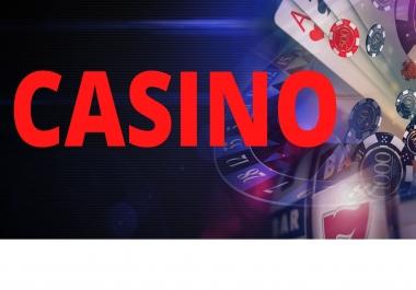 Build 700+ Permanent casino/poker/gambling On your homepage with web2.0 unique website
