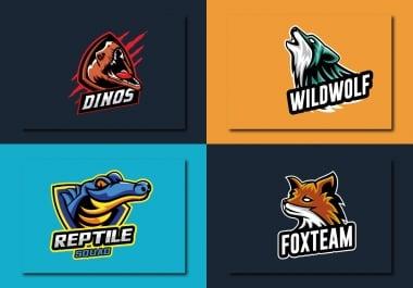 I will design unique gaming logo