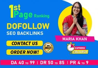 build 750 high authority SEO dofollow backlinks