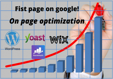 I will do complete on page SEO optimization service of wordpress website