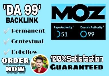 I will high da backlink for your website