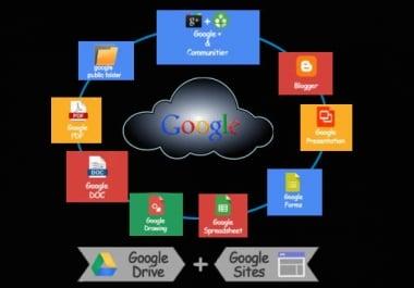 I will create google advanced SEO stacking.