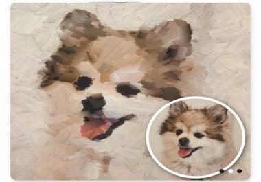 I'll turn your favourite photo into a Oil Painting.