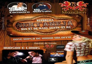 I will design creative flyer and poster in 24