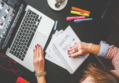 I will write 1000 words High Quality and Well Researched Article or content for your website