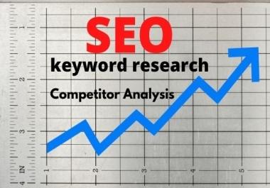 do SEO keyword research,  and competitor analysis perfectly