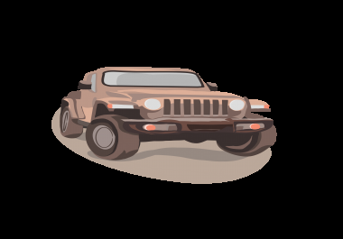 Any illustration image with autistic view