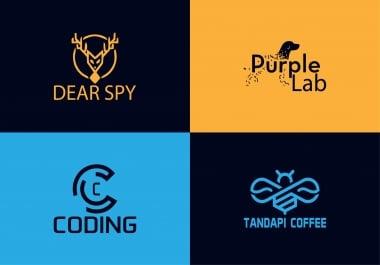 I will do design a modern minimalist logo for your business