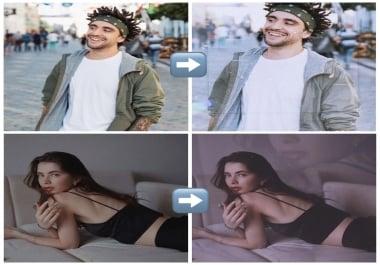 I can do a professional edit to ur photos