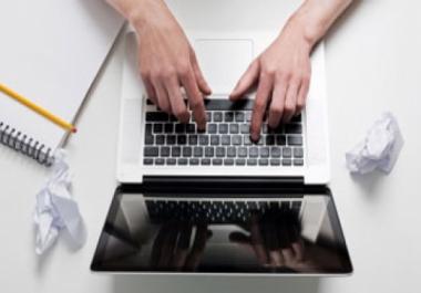 writing an article of 1000 words,  exclusively and professionally in all fields