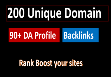 I will provide 90+DR/PR 200 Social Profile High-Quality Backlinks to boost your Business profile.