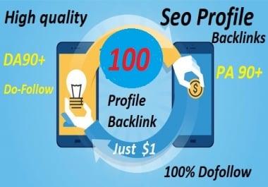 I will make high quality 100 seo backlinks within 24hrs for 1