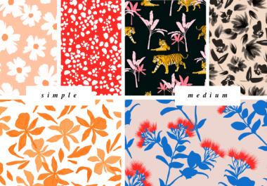 I will make a unique pattern design