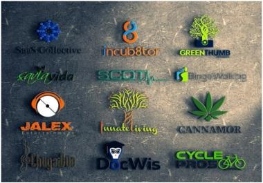 I will make a world class logo for with professionality and different designs