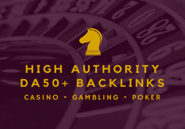 I will do 600 web 2.0 Casino Gambling Poker Judi Dofollow Backlinks DA 50+ PA 40+