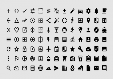 I will design unique,  and modern 10 custom icons set for app and web