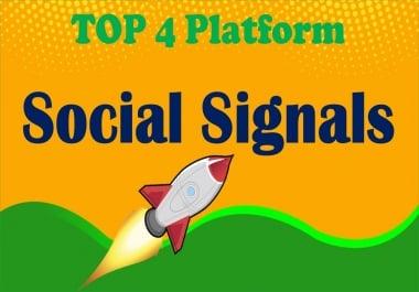POWERFUL HQ 7,500 Social Signals from TOP 4 Social media Website Gambling Poker Google Ranking