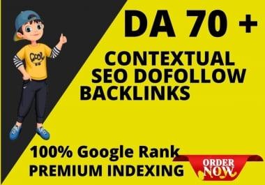 I will create 300 high quality contextual SEO dofollow backlinks