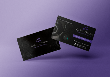 I will make you a professional business card suitable for you or your company/organization.