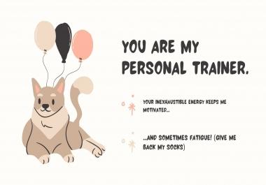 Designing greeting cards with unique and interesting pictures