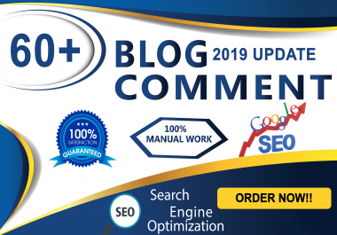 I will do 60 blog comments do follow backlinks