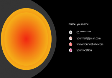 I will provide professional business card for you