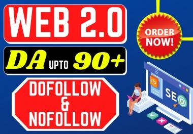 I will give high authority web 2 0 backlinks