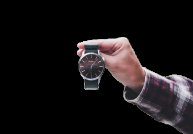 I will remove background of images in white or transparent