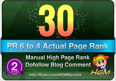 I will make 30 Manual DoFollow Blog Comment Actual Best Quality