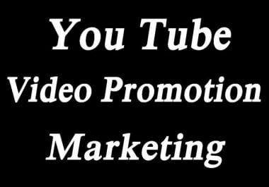 Fast YouTube video Promotion and Marketing real and fast