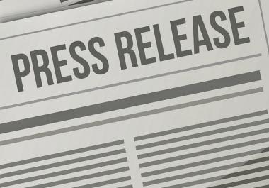 I Will Write A Professional Press Release