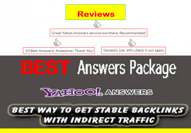 Yahoo Answers Promotion using Level 3 with Live URL